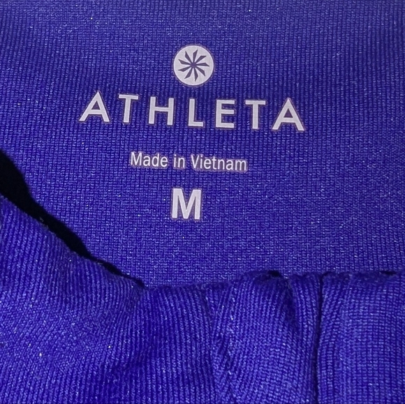 Athleta Women's Running Wild Red Purple Shirt Half‎ Zip Long Sleeve Pullover - Picture 3 of 6